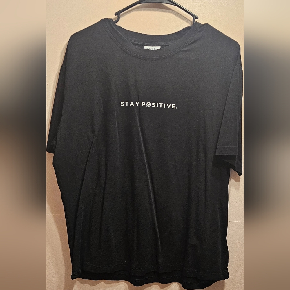 Stay Positive Black Women's T-Shirt ONSET